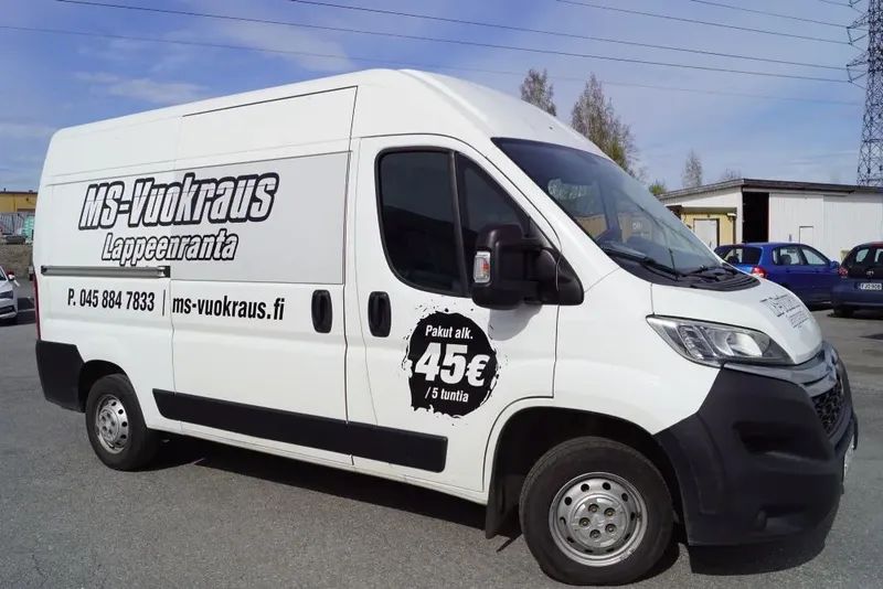 Van Citroën Jumper 11 m³ – for rent from MS-Vuokraus in Lappeenranta