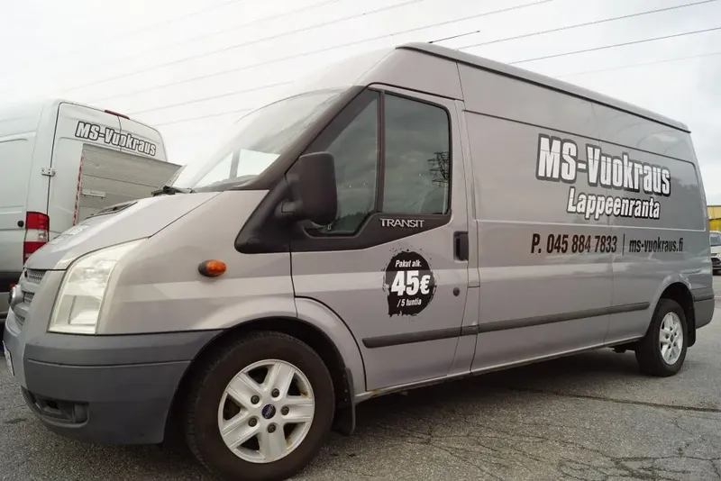 Van Ford Transit 10 m³ – for rent from MS-Vuokraus in Lappeenranta