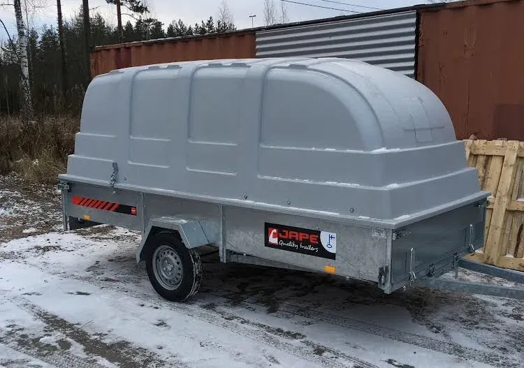 Covered trailer – for rent from MS-Vuokraus in Lappeenranta